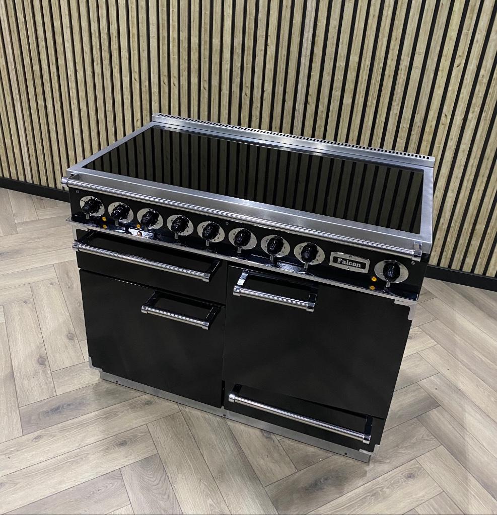 Magnifiek Falcon 1092 Deluxe Fornuis 110 cm INDUCTIE + OVENS, 60 cm of meer, Ophalen of Verzenden, Zo goed als nieuw, Energieklasse A of zuiniger