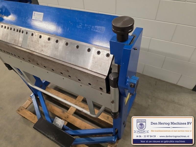 Vingerzetbank 1020x2mm FSBM 1020x20 S2 zetbank voetklemming, Ophalen, Gebruikt