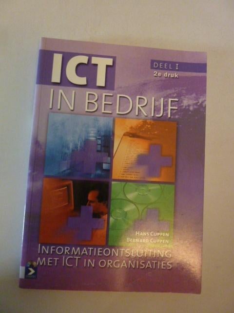 Cuppen - ICT in bedrijf deel 1, Boeken, Overige Boeken, Zo goed als nieuw, Ophalen of Verzenden