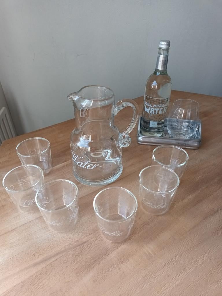 Riviera Maison Glazen, Waterfles & Tableau, Ophalen, Glas of Glazen, Overige stijlen, Glas