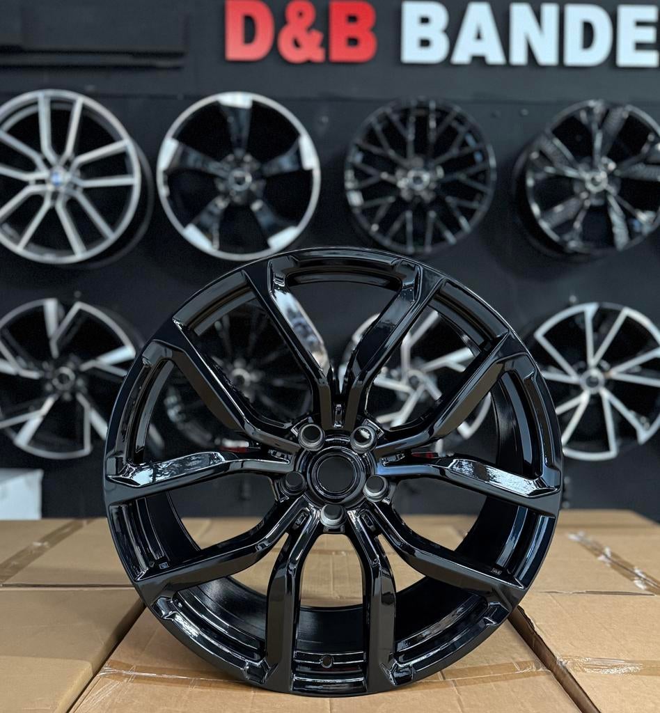 22 inch svr look velgen nieuw 5x120 Range rover sport vogue, Velg(en), 285 mm, Nieuw, Overige maten