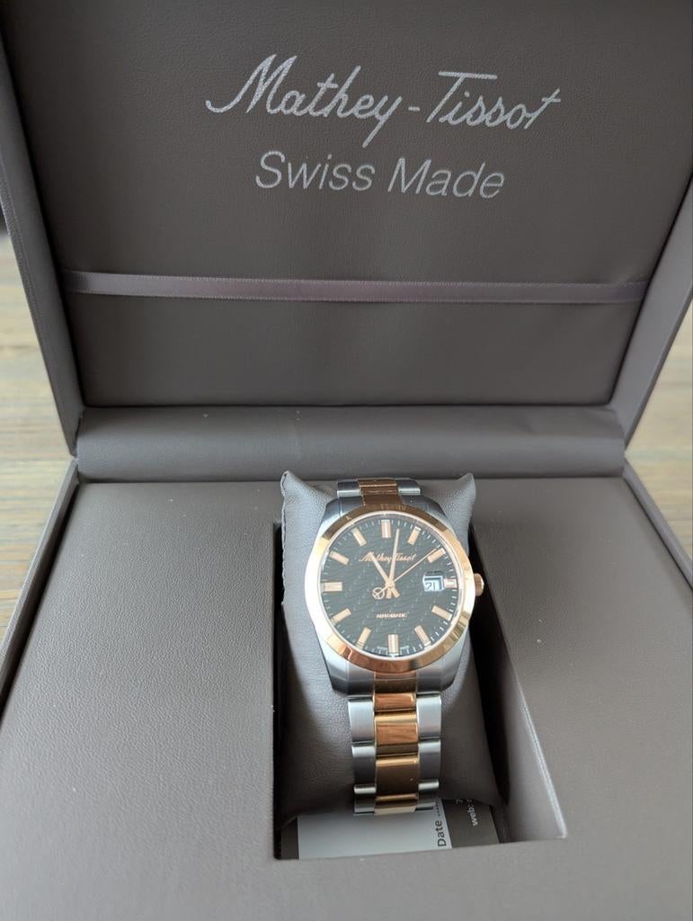 Mathey Tissot horloge te koop, Ophalen of Verzenden, Nieuw, Staal, Overige merken