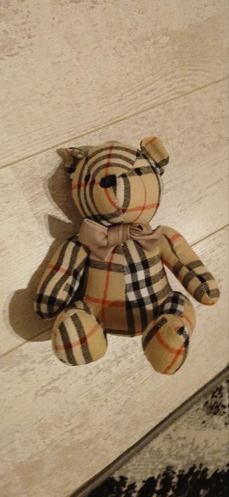 Burberry Beertje Knuffel, Ophalen of Verzenden, Nieuw, Beer