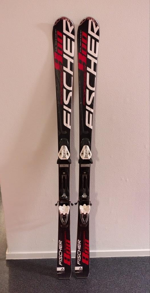 Fischer ski's 163 cm Progressor 800 in topstaat, 160 tot 180 cm, Fischer, Ophalen of Verzenden, Zo goed als nieuw