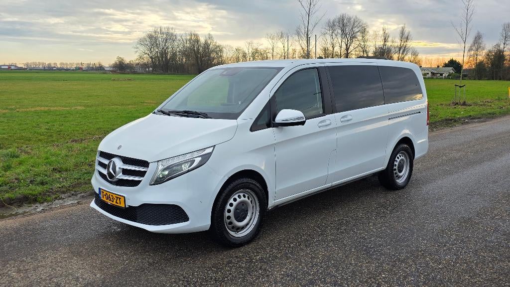 Mercedes-Benz V250 4x4 7 pers, Lang 4-MATIC, Aut, Trekhaak, Automaat, 2000 kg, 7 stoelen, Wit