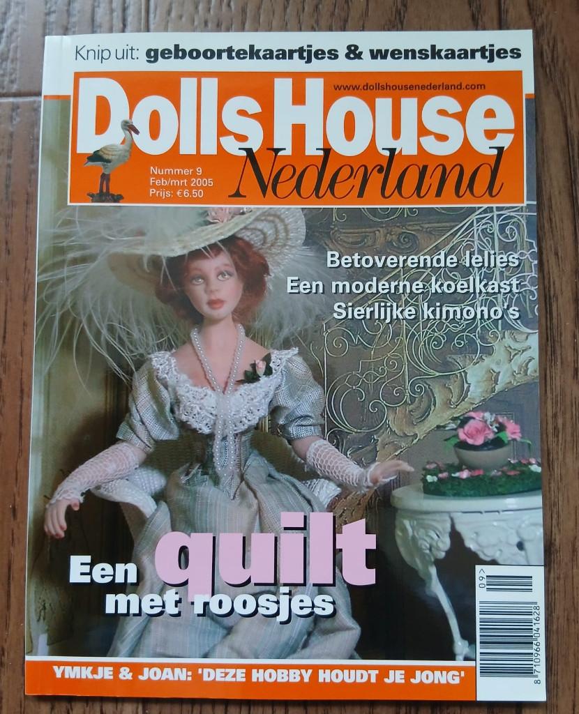 Dolls House Nederland nr 9, februari maart 2005, Verzamelen, Poppenhuizen en Toebehoren, Ophalen of Verzenden, Zo goed als nieuw