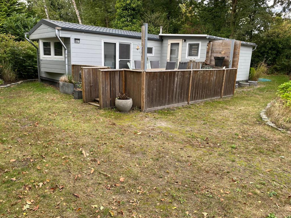 Chalet te koop zonder staanplaats incl inboedel, Caravans en Kamperen, Tot en met 4