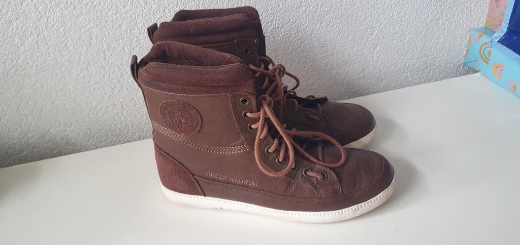 Helly Hansen leren hoge schoenen maat 37, Ophalen of Verzenden, Zo goed als nieuw, Zwart, Sneakers of Gympen