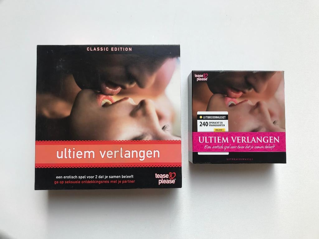 Ultiem verlangen + uitbreidingsset (erotisch spel/2006), Een of twee spelers, Ophalen of Verzenden, Zo goed als nieuw, Moodzz