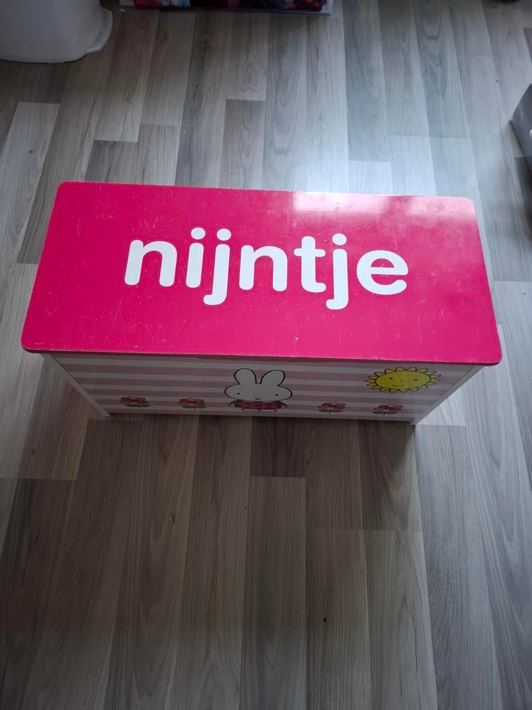Nijntje Speelgoedkist / Opbergkist, Ophalen of Verzenden, Gebruikt, Kast