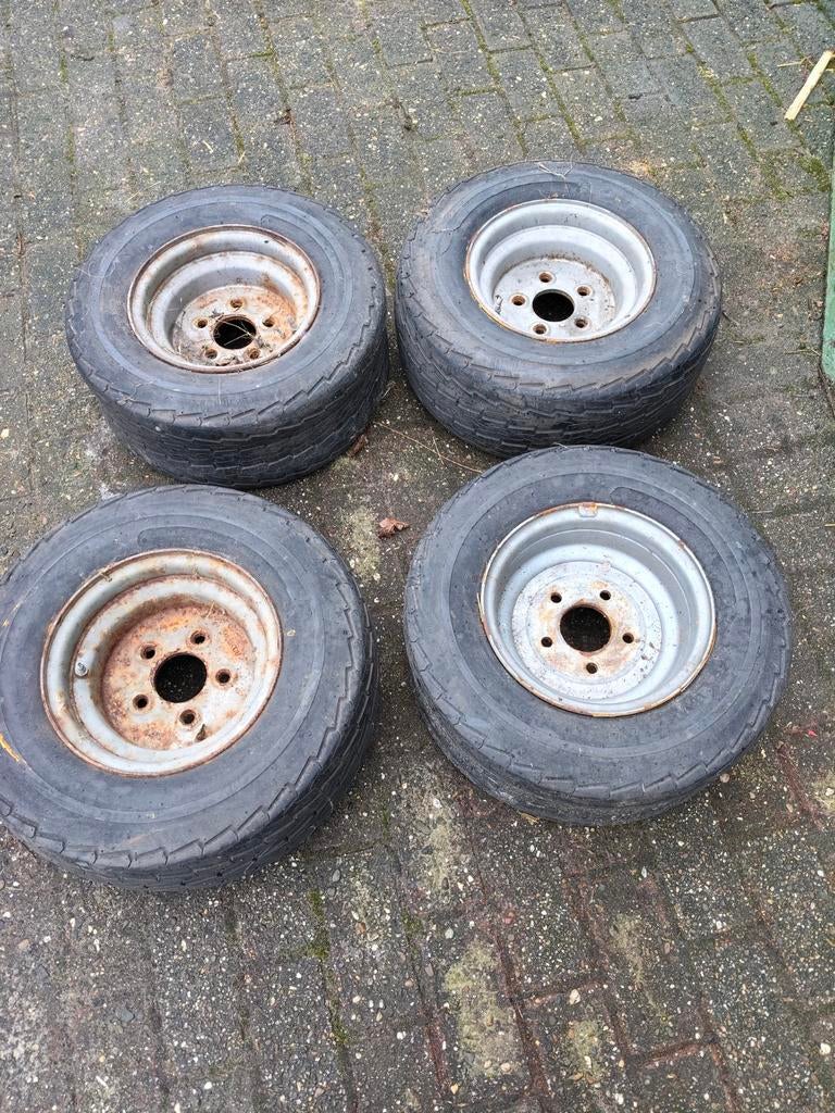 Aanhangwagen Wielen Set - Gebruikt, Ophalen, Gebruikt