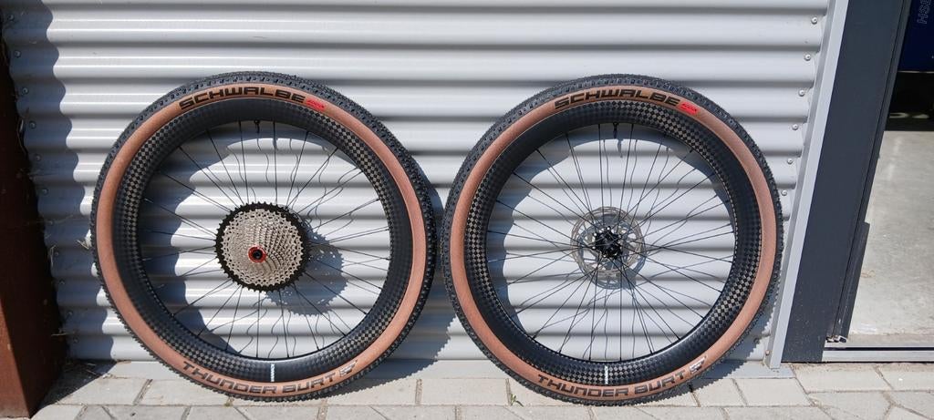 Vannick carbon gravel wielen 30mm interne breedte! (Hooked), Wiel, Vannick, 2681 lc, Nieuw