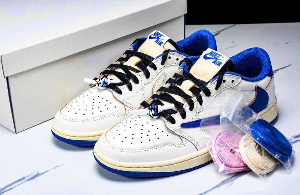 TRAVIS SCOTT Jordan 1 FRAGMENT SAIL MILITARY BLUE, Ophalen of Verzenden, Nieuw, Blauw