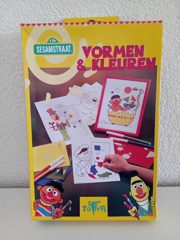 Sesamstraat : Vormen en Kleuren, Ophalen of Verzenden, Nieuw, Knutselen