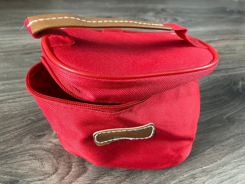 Nieuwe make-up tas toilettas 8 x 18 x 12 cm hoog, Ophalen of Verzenden, Nieuw, Rood, Dame