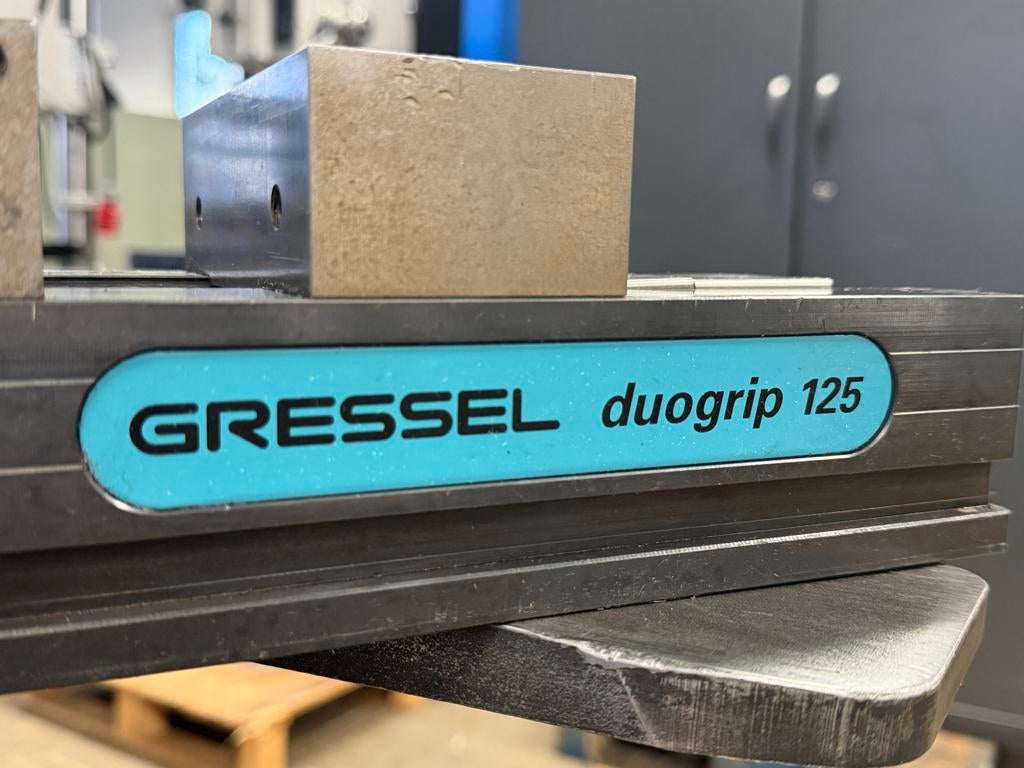 Gressel Duogrip 125 Machineklem - Precisie Klem, Doe-het-zelf en Verbouw, Gebruikt, Dimatech, Dimatech, Ophalen