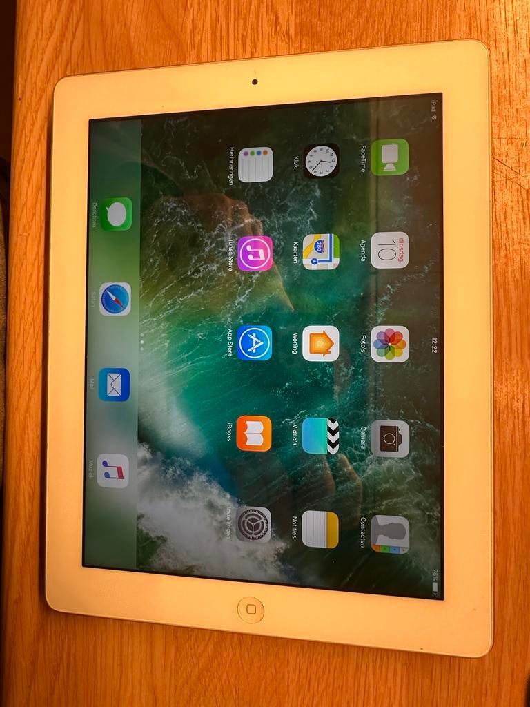 Apple iPad 4 Retina 16GB Wi-Fi - Wit, 10 inch, Gebruikt, Apple iPad, Wit