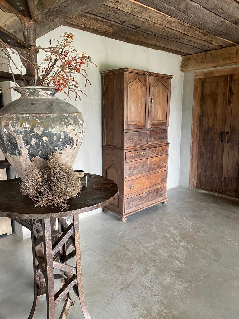 Unieke oude kast kasten items meubels decoratie landelijk, Ophalen of Verzenden