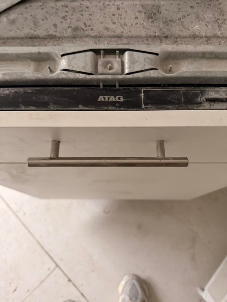 Atag vaatwasser, Witgoed en Apparatuur, Vaatwasmachines, Ophalen, Zo goed als nieuw, Inbouw, Minder dan 85 cm