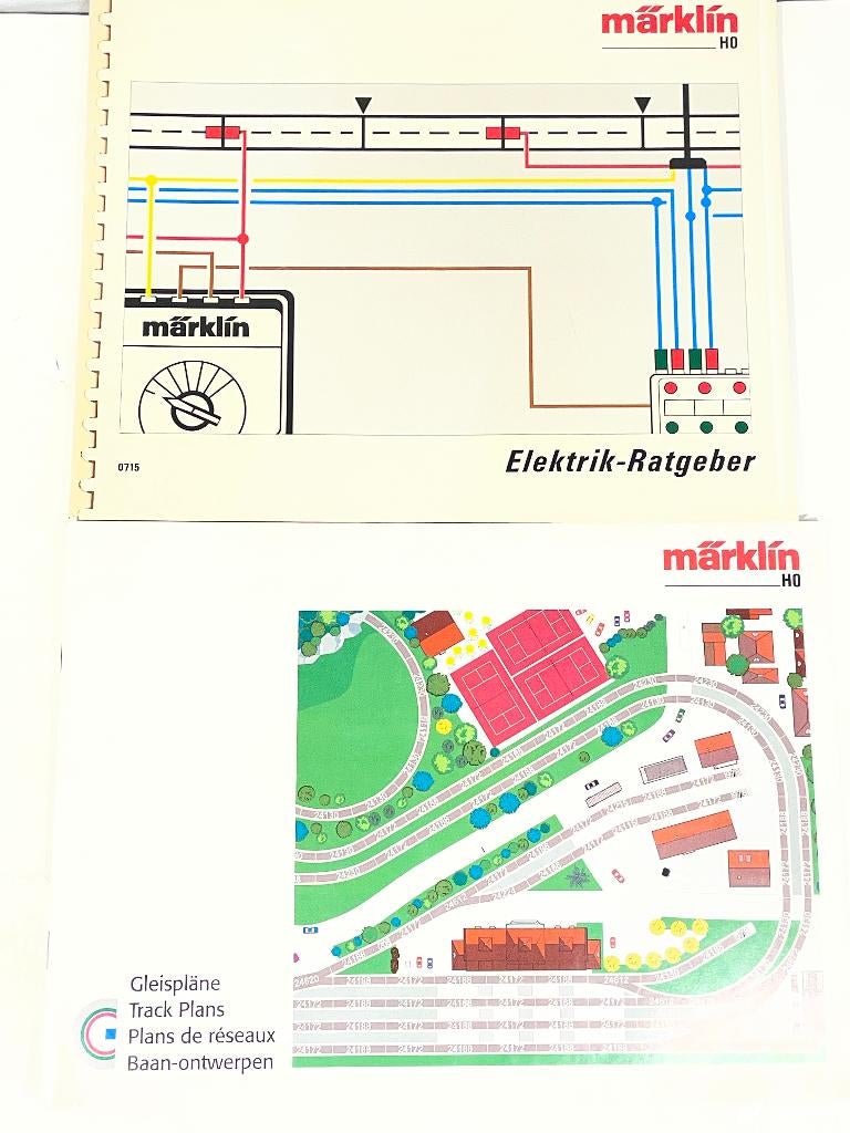 Marklin technische handleiding en Baanontwerpen C-rails, Hobby en Vrije tijd, Modeltreinen | H0, Wisselstroom, Gebruikt, Analoog