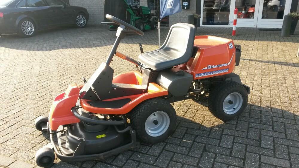Husqvarna frontmaaiers rider 13-14 -16 -en pro-18, Ophalen of Verzenden, Mulchfunctie, 90 tot 120 cm
