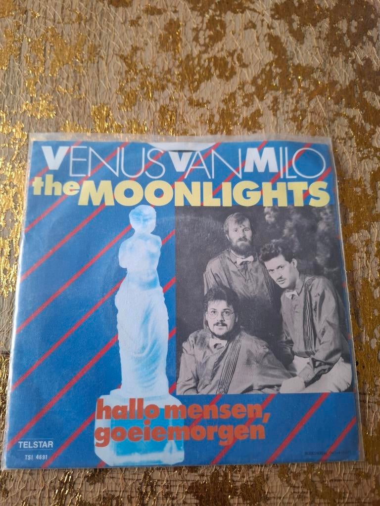 The moonlights  Venus van milo telstar 4691, Cd's en Dvd's, Vinyl | Nederlandstalig, Ophalen of Verzenden, Zo goed als nieuw, Overige formaten