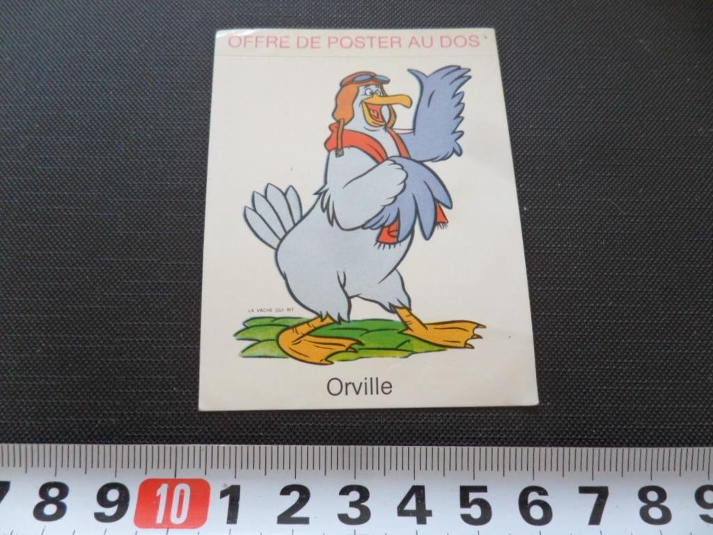 sticker strip orvil orville de reddertjes - la vache qui rit, Verzamelen, Ophalen, Zo goed als nieuw