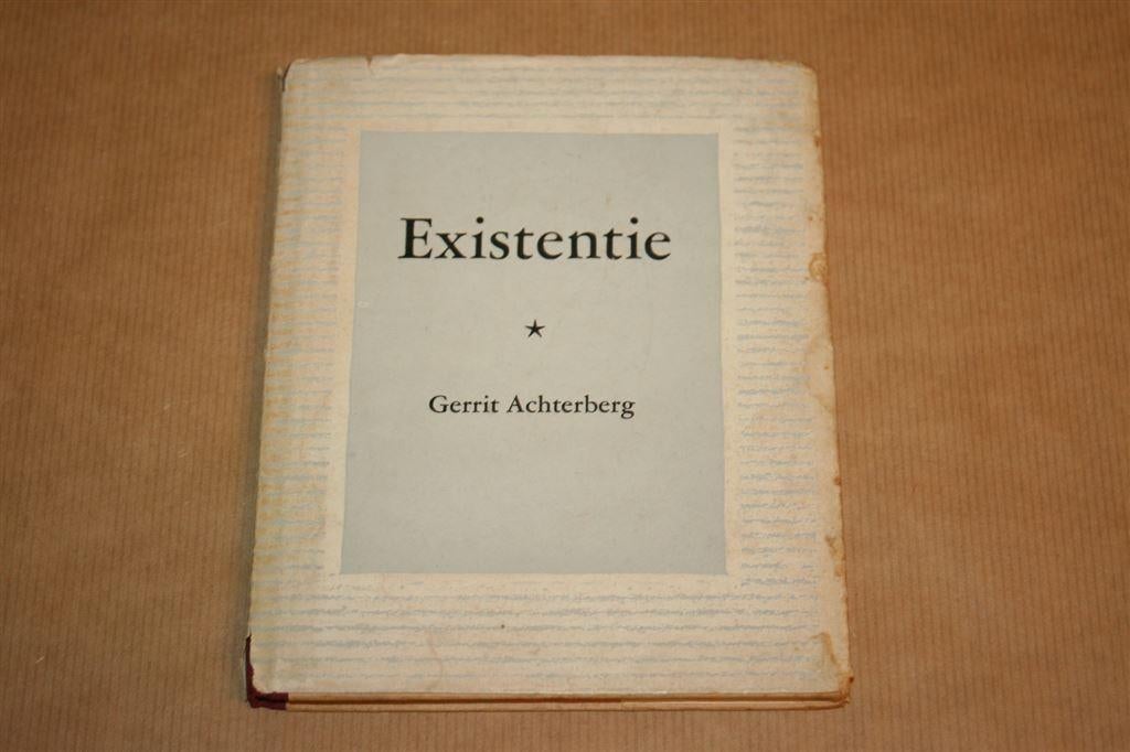 Existentie - Gedichten - Gerrit Achterberg - 1946, Ophalen of Verzenden, Gelezen