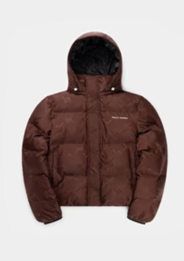 Puffer jas, Maat 38/40 (M), Bruin, Daily Paper, Ophalen of Verzenden