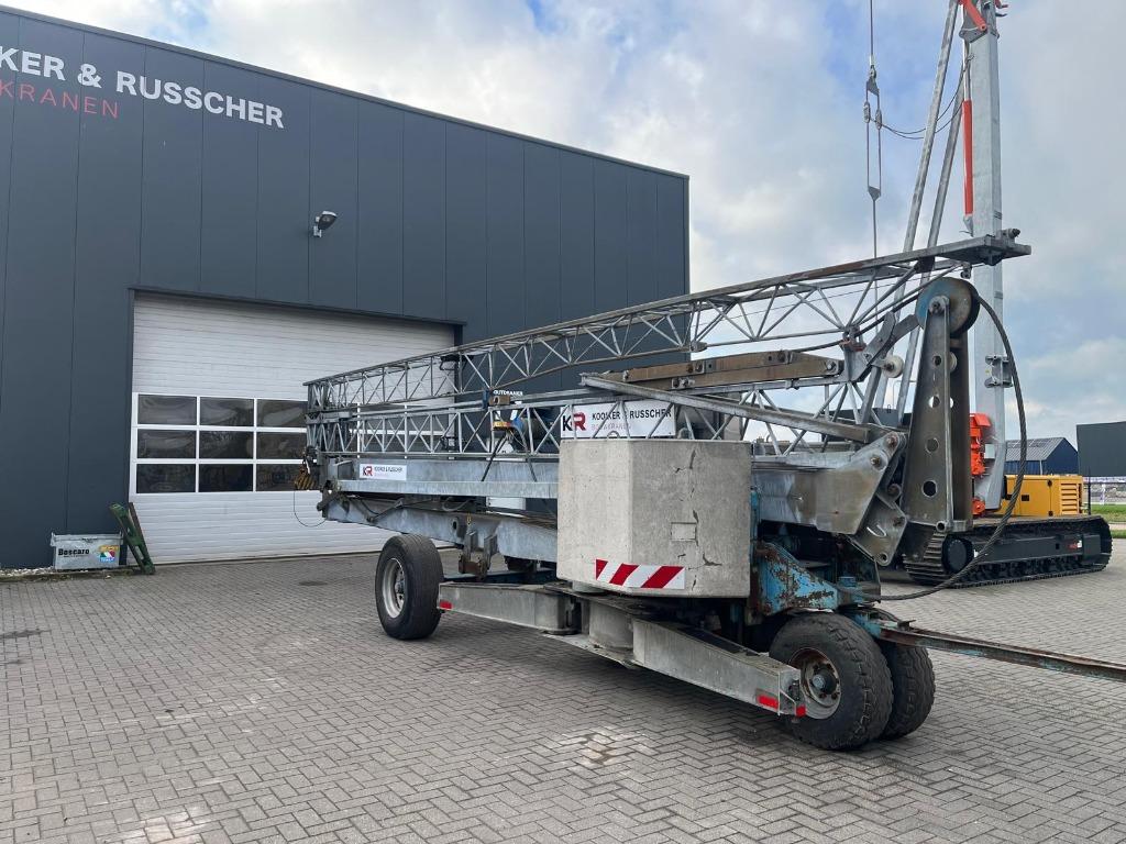 Bouwkraan - Vicario - 24 meter, Zakelijke goederen, Machines en Bouw | Kranen en Graafmachines, Ophalen, Kraan