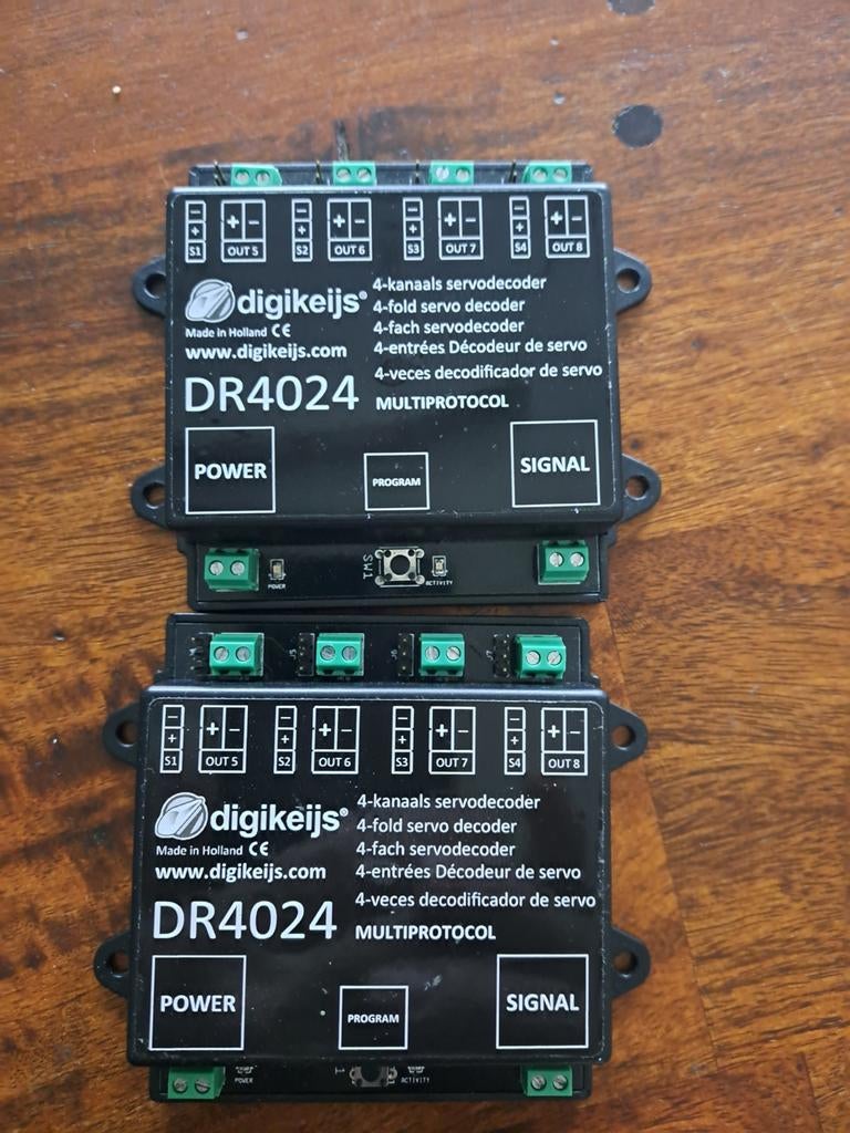 Digikeijs DR4024 Servo Decoder - Modelspoor, Overige merken, Gelijkstroom of Wisselstroom, Overige typen, Ophalen of Verzenden