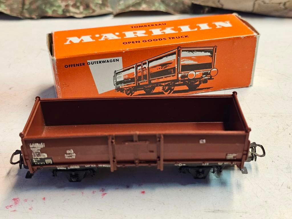 Modeltrein Ho marklin bouwpakket wagon, Ophalen of Verzenden, Wisselstroom, Wagon, Märklin