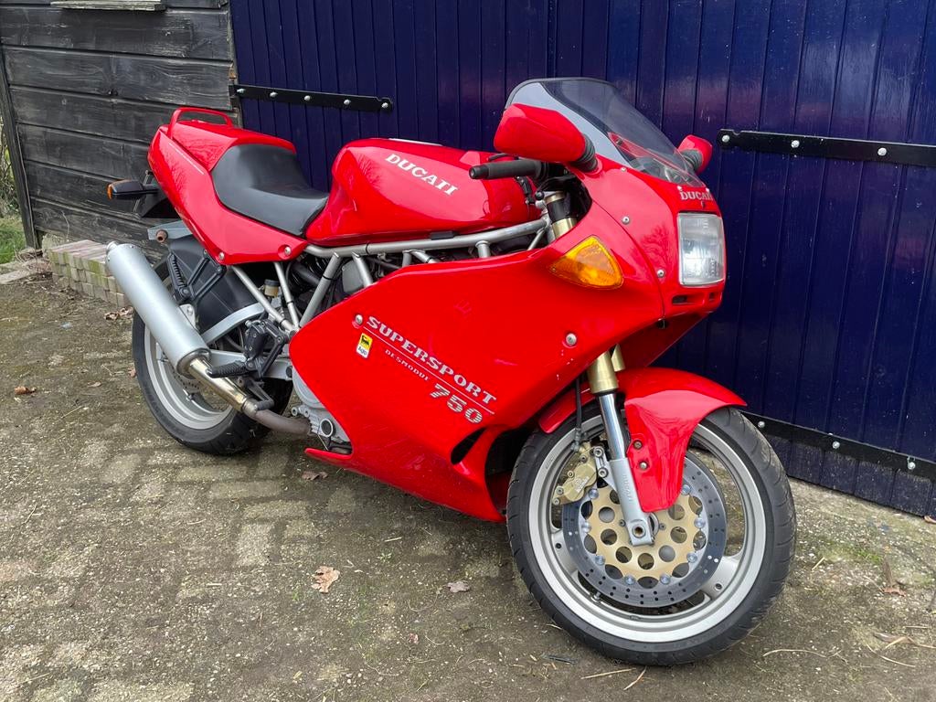 Ducati 750 ss supersport 1993, 2 cilinders, Sportuitlaat, Particulier, Meer dan 35 kW