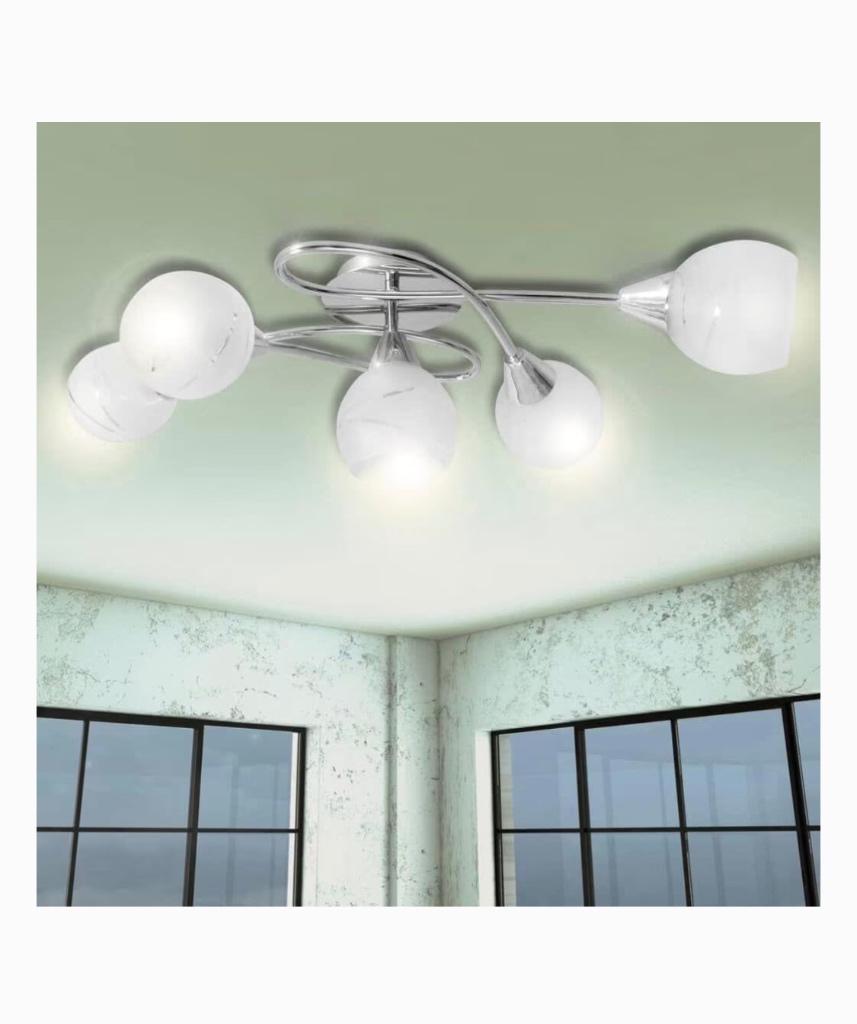 met glazen behuizing voor lampen, Huis en Inrichting, Lampen | Plafondlampen, Ophalen of Verzenden, Nieuw, Glas
