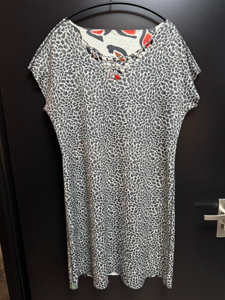 Lizzy en coco jurk xxl, Kleding | Dames, Jurken, Ophalen of Verzenden, Gedragen, Maat 46/48 (XL) of groter, Knielengte