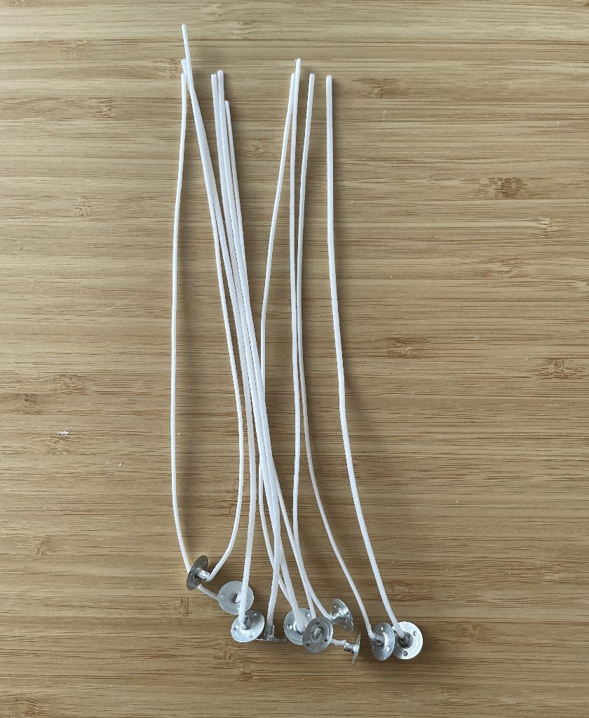 Kaarslonten 20 cm lang, 20 stuks, Verzenden, Nieuw