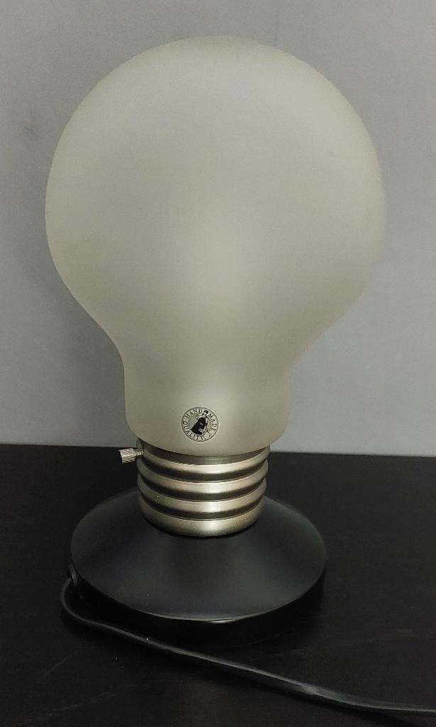 IKEA Pop Art Gloeilamp - B9818 - Vintage '90, Pop Art Vintage, Ophalen of Verzenden, Zo goed als nieuw, Glas