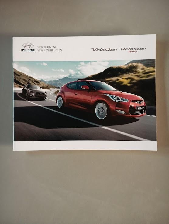 Hyundai Veloster / Veloster Turbo 6 / 2013 28 pag. Duits, Verzenden, Zo goed als nieuw, Overige merken