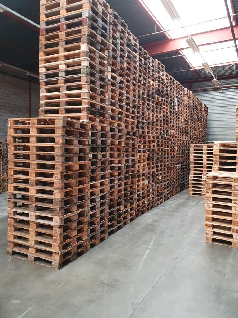 EUROPALLETS TE KOOP, Gebruikt, Ophalen of Verzenden, Pallet, Minder dan 200 cm