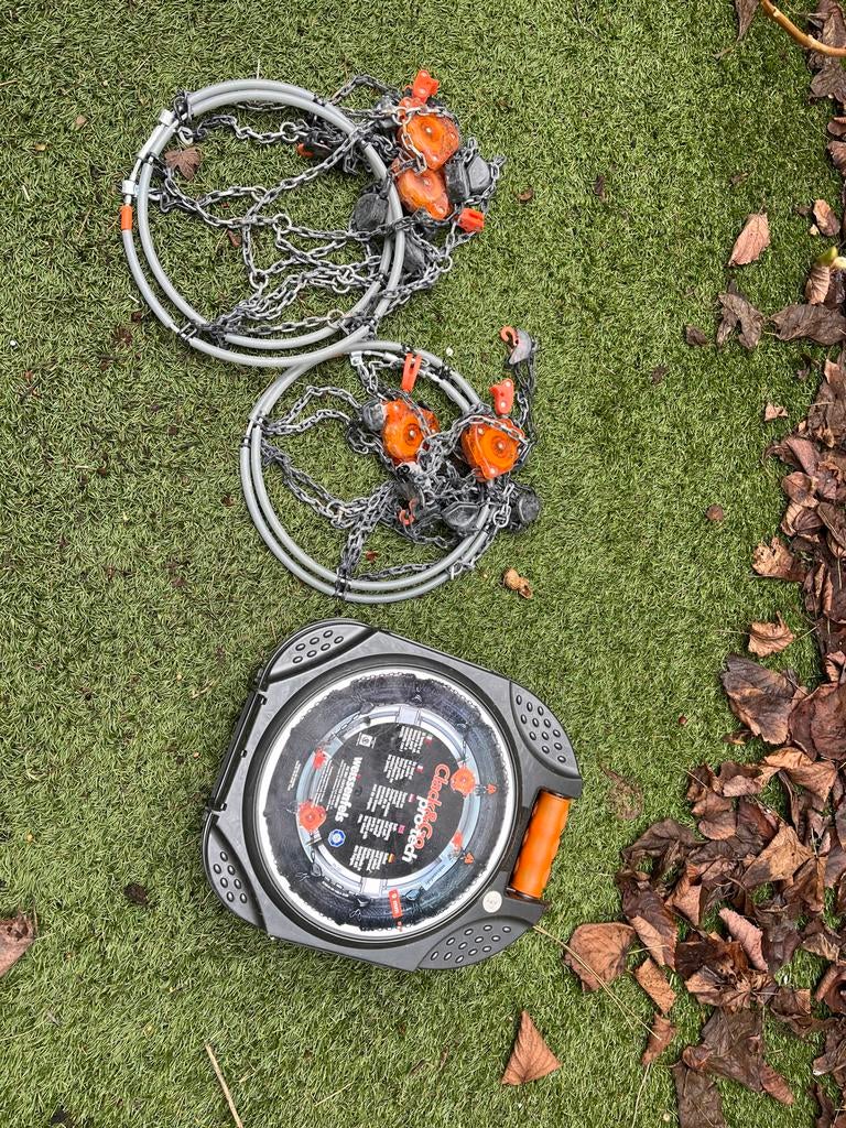 Weissenfels Clack&Go Pro-Tech Sneeuwkettingen M44, Ophalen, Gebruikt