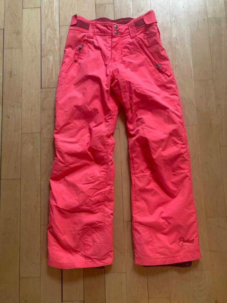 Skibroek Protest meisje roze maat 140, Ophalen, Gebruikt, Protest, 100 tot 140 cm