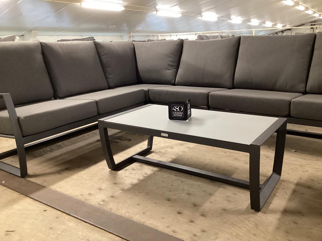 Loungeset Hoekset Hoekbank Tuinset Loungebank Loungehoek, Ophalen, 5 zitplaatsen, Bank, Loungeset