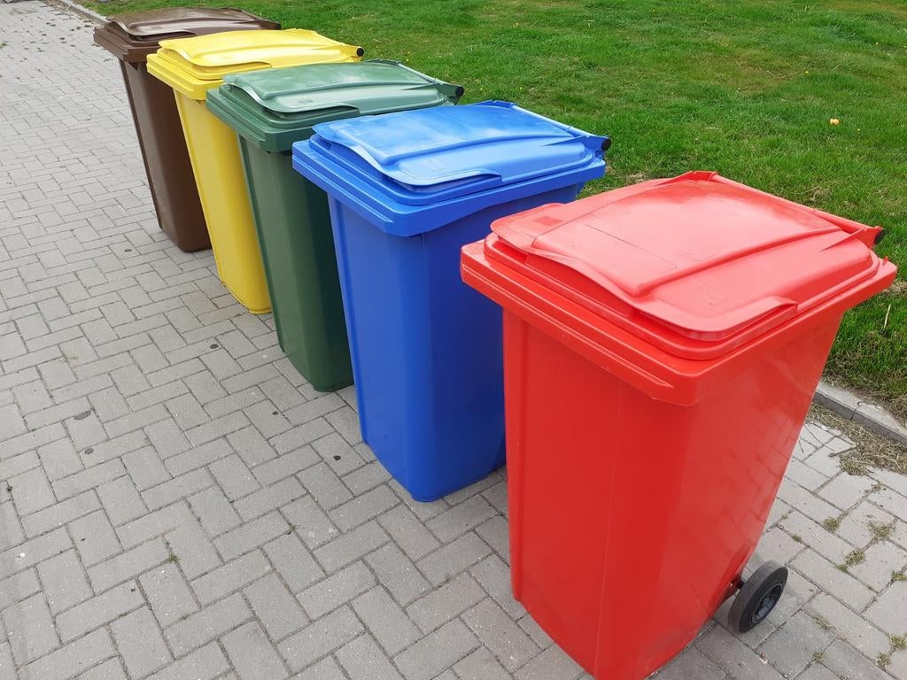 240 liter kliko / 240 liter afvalcontainer, Ae, Kunststof, Ae, 40 liter of meer