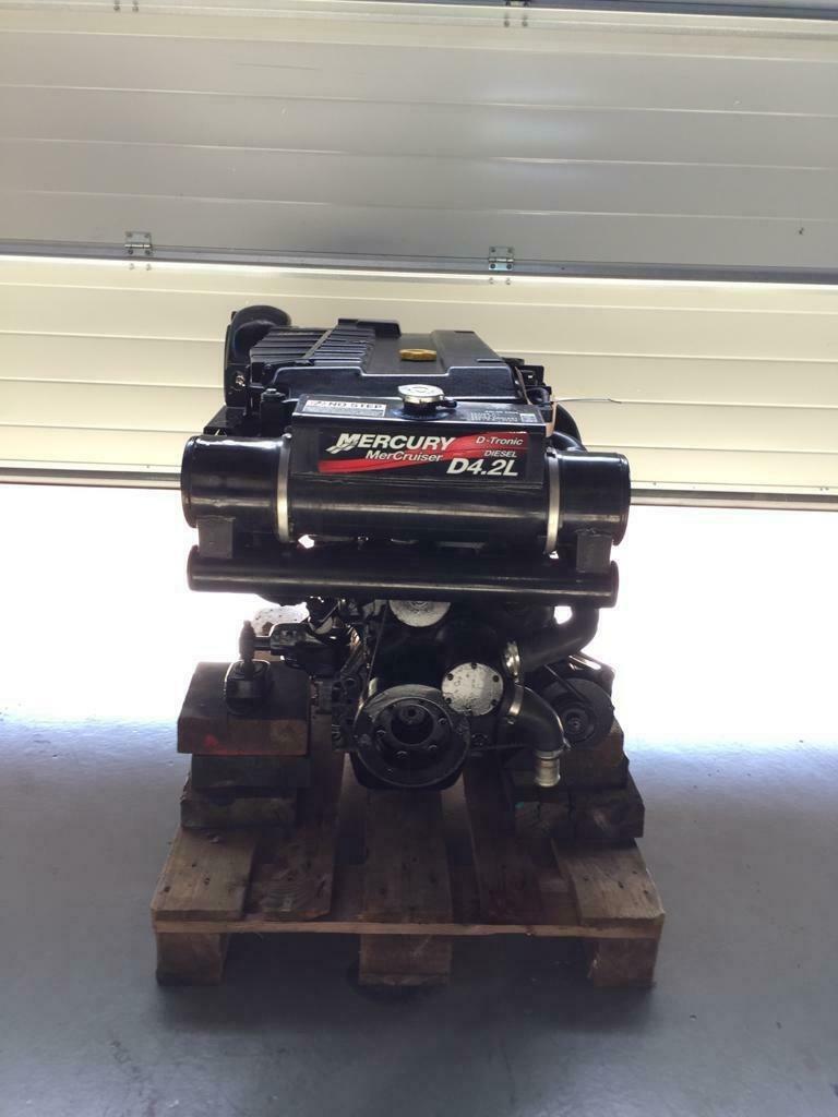 Mercruiser diesel 4.2l 250pk motor, Watersport en Boten, Buiten- en Binnenboordmotoren, Ophalen, Gebruikt, Binnenboordmotor, Diesel