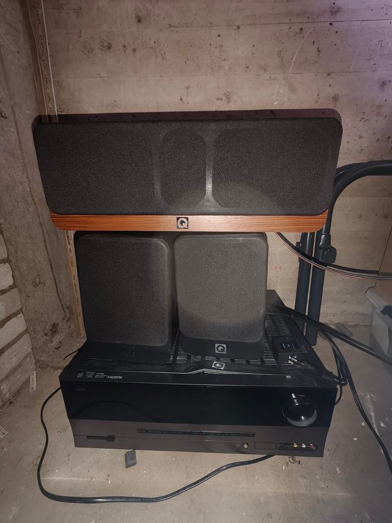 Qacoustic speaker & Harmon Kardon amplifier, 70 watt of meer, 5.1-systeem, Overige spelers, Ophalen
