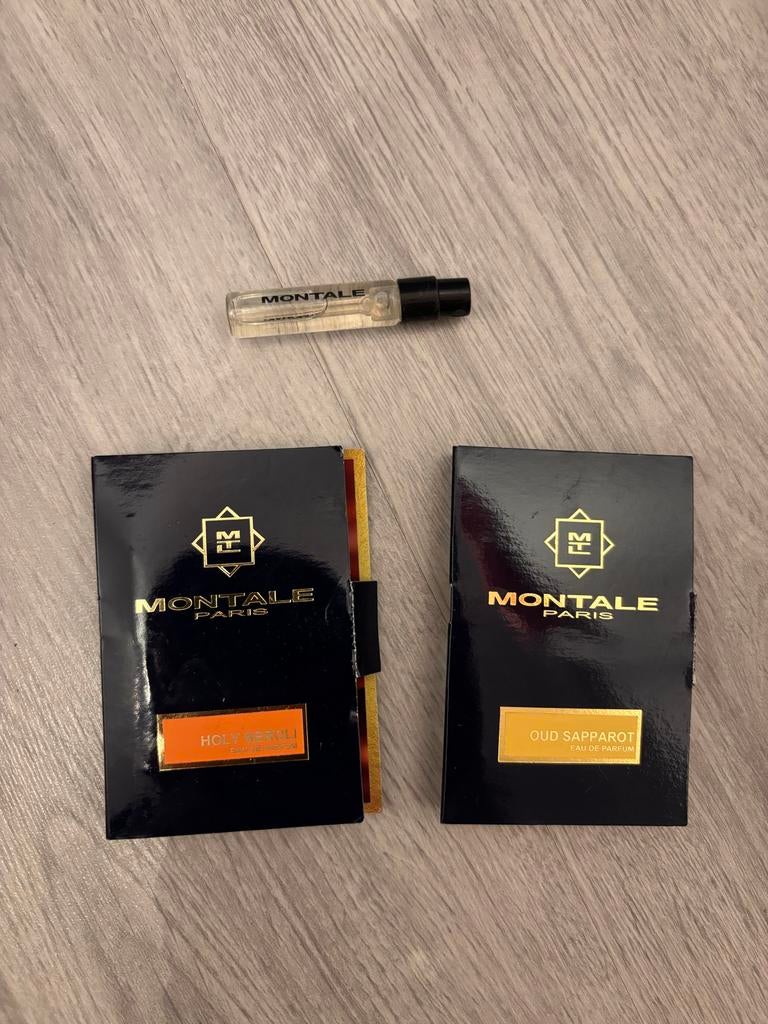 Montale Sample Set - Holy Neroli, Oud Sapparot, Diamond Flow, Sieraden, Tassen en Uiterlijk, Uiterlijk | Parfum, Ophalen of Verzenden