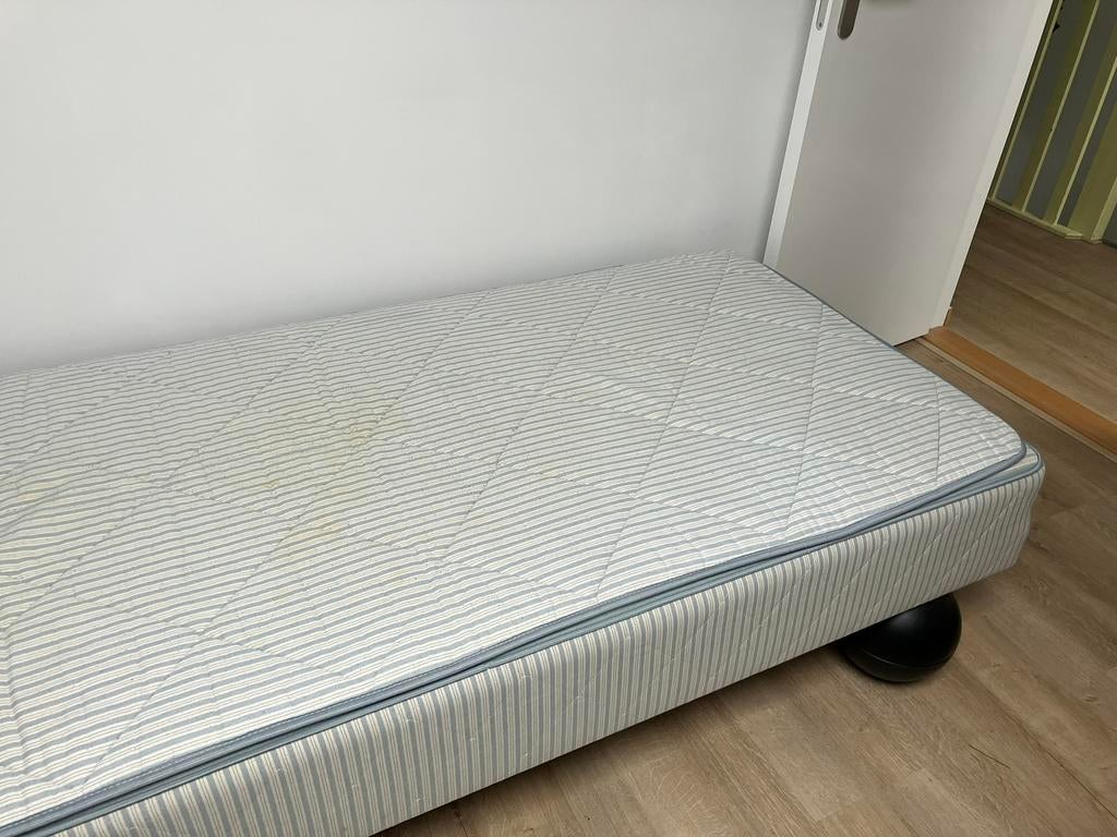 IKEA sultan boxspring, Ophalen, 90 cm, Eenpersoons, 200 cm
