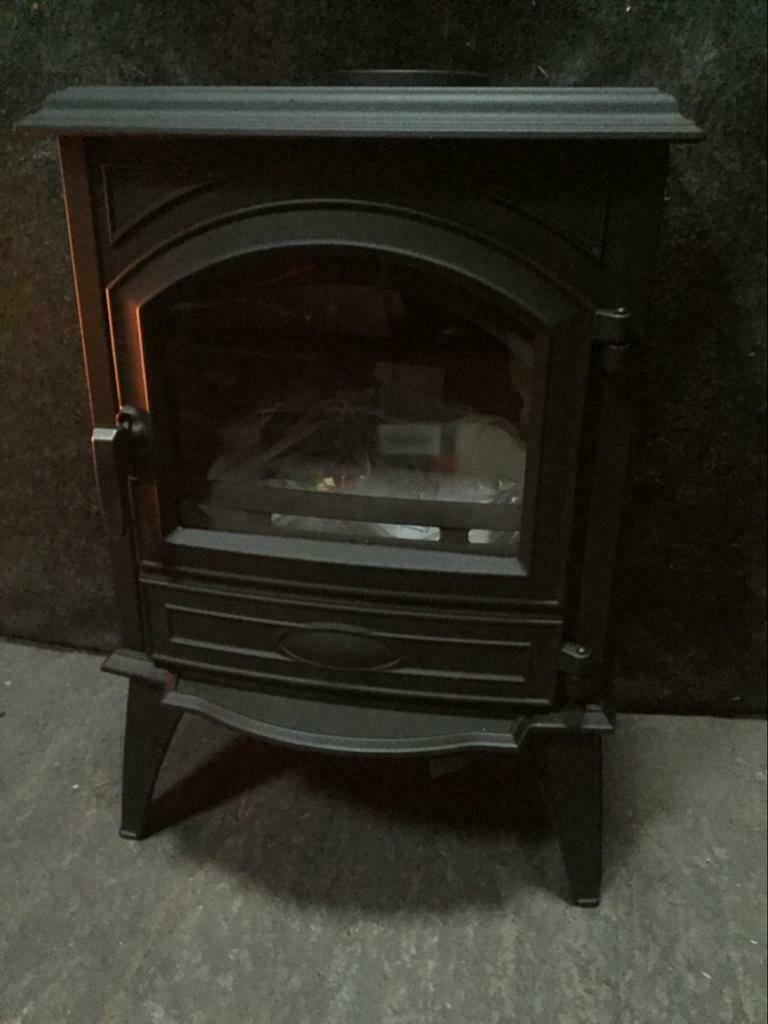 !!!DEMO MODEL: dovre 540 6,5 kw slechts paar keer gebrand !!, Ophalen, Zo goed als nieuw, Hout, Vrijstaand
