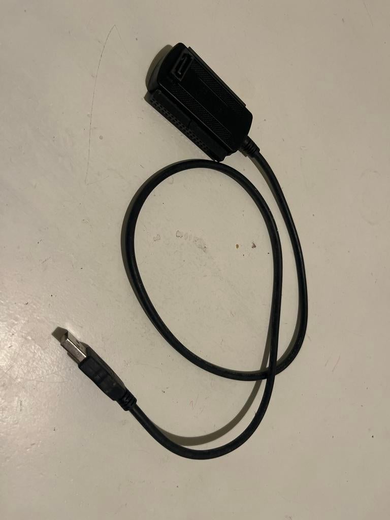 IDE SATA naar USB Adapter Kabel, Ophalen of Verzenden, Gebruikt