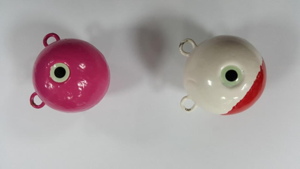 tussen 115 >>>>en >>>>1370gr Noordse Devil ear balls, Ophalen of Verzenden, Nieuw, Dobber of Lood